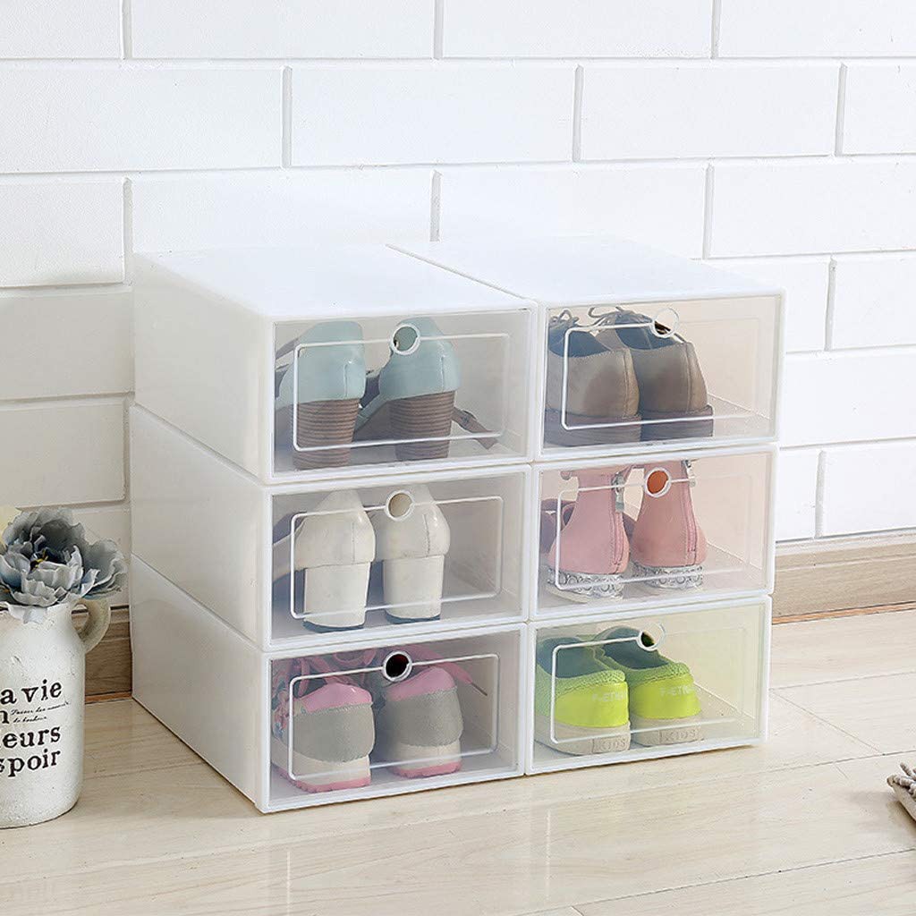 FZbiznez Shoe Box Foldable Shoes Rack KOTAK KASUT TRANSPARENT MUDAH ...