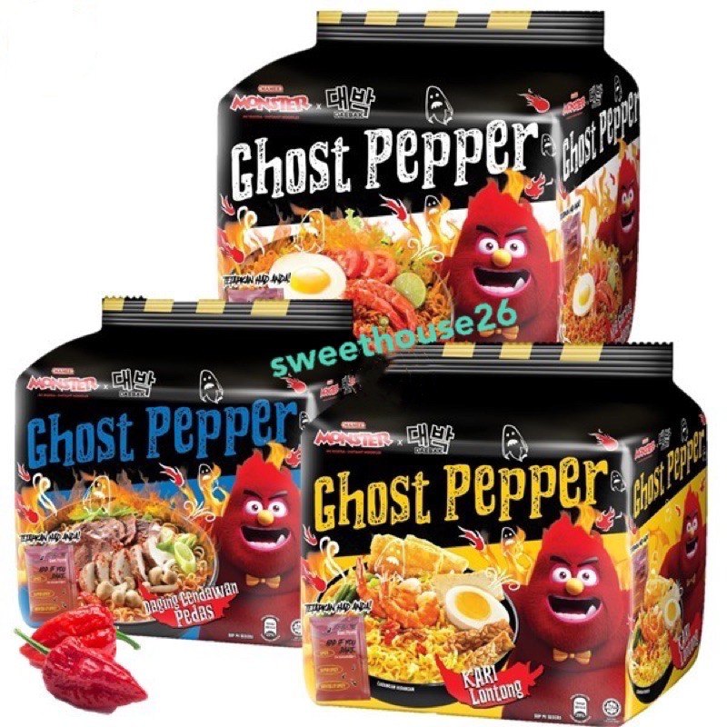 Mamee Ghost Pepper Instant Noodles Shopee Malaysia