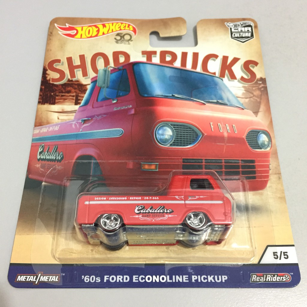 60s ford econoline pickup hot wheels