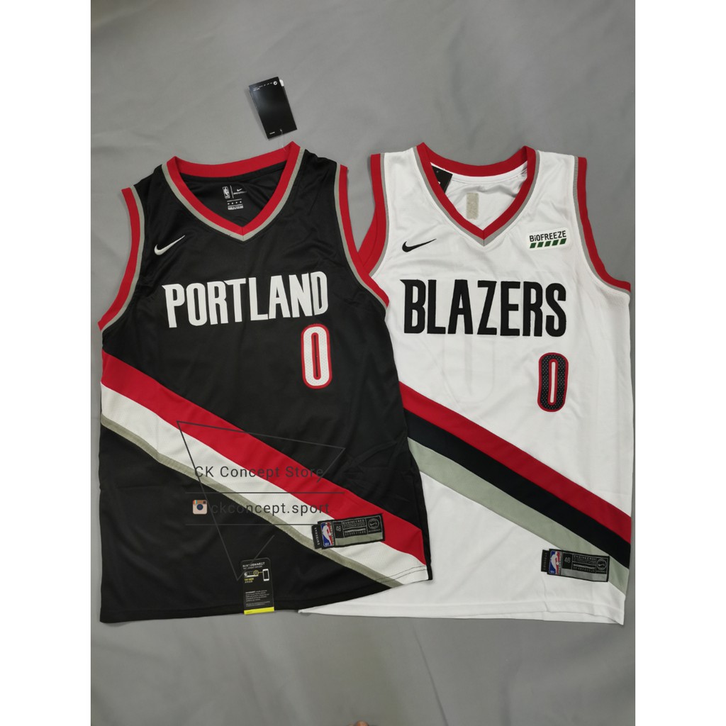 Damian Lillard Portland Trail Blazers Nike 2020/21 Swingman Player Jersey  Gray - Earned Edition