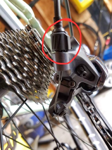 ultegra r8000 rear derailleur barrel adjuster