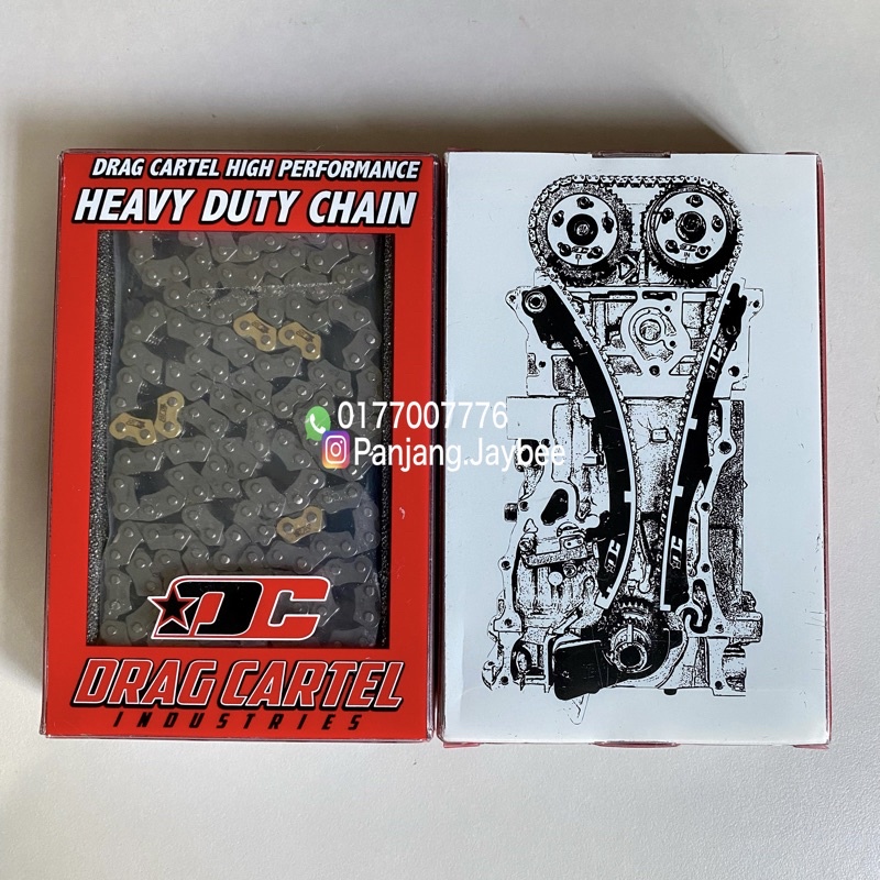 Drag Cartel Heavy Duty Timing Chain K Series K20 K24 Shopee Malaysia