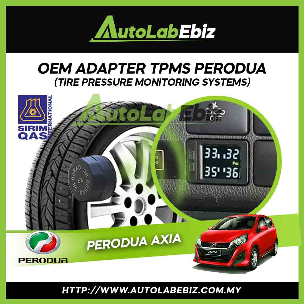 Tpms Oem Perodua Axia Adapter Display Tire Pressure Monitoring System Shopee Malaysia