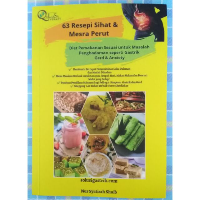 Buku 63 Resepi Sihat Mesra Perut Shopee Malaysia