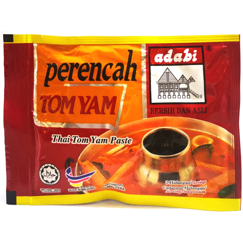 Adabi Perencah Tom Yam 40gm Shopee Malaysia