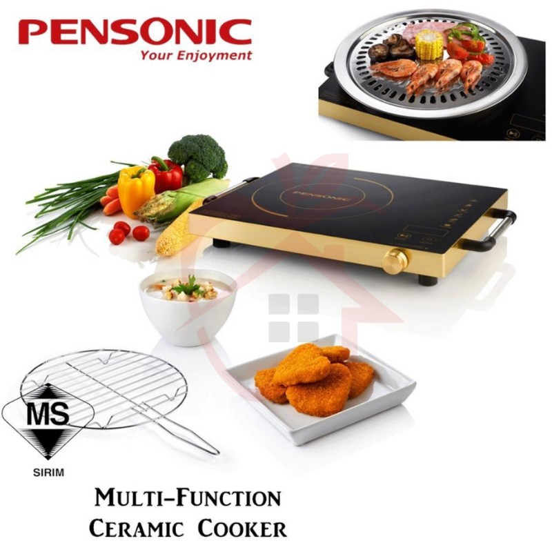 Pensonic Multi-Function Ceramic Cooker 2200W | PCC-2200D, PCC2200D (Periuk Induksi Seramik,Periuk Seramik,陶瓷电磁炉)