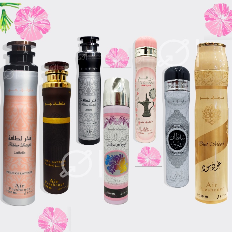 Arab Air freshener Top Collection fresh air Spray Original Arabic