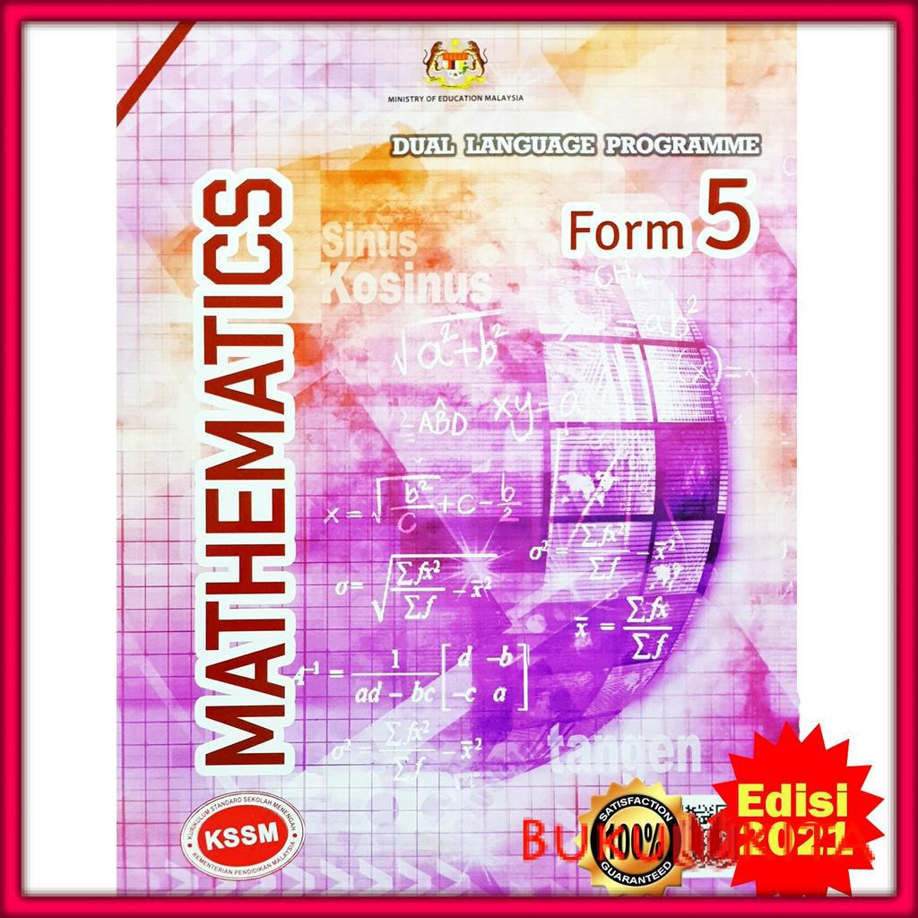 Buku Teks Mathematics KSSM Form 5 EDISI 2021 (TERBARU)  Shopee Malaysia