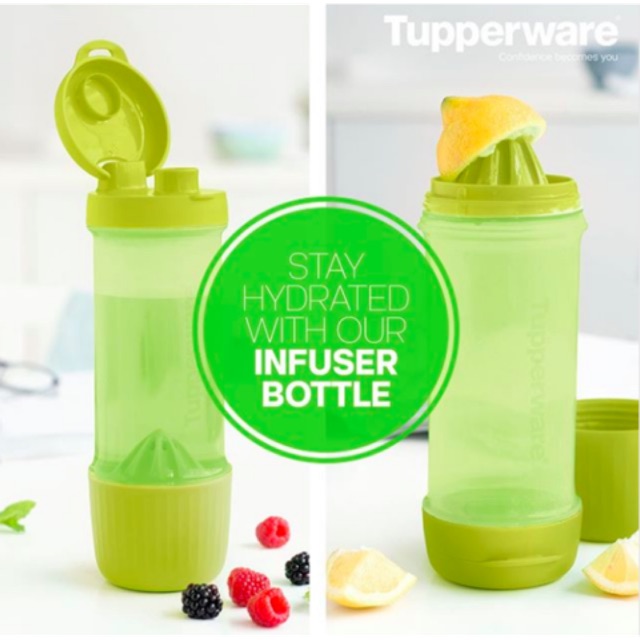 Tupperware Infuse2Go Infuser Bottle