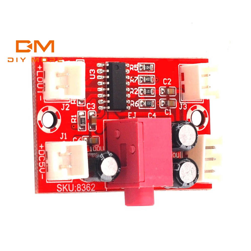 DIYMORE LM4863 fever 5V mini amplifier board 2x3W dual channel hifi amp