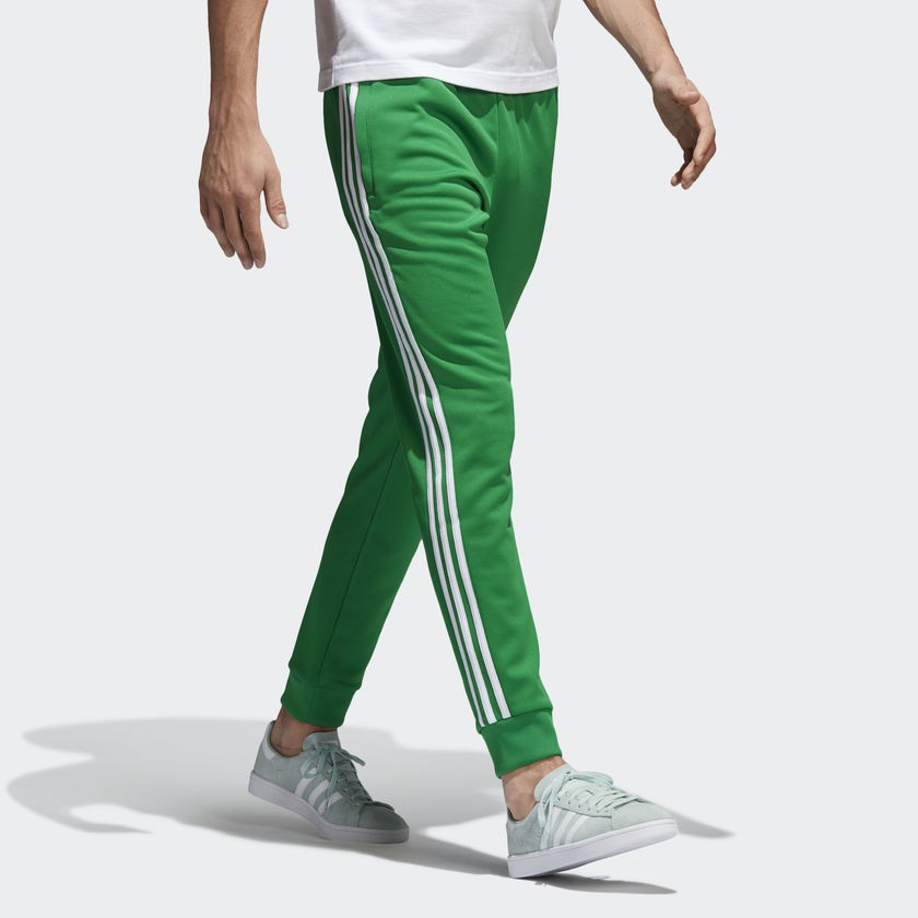 adidas adicolor green sst track pants