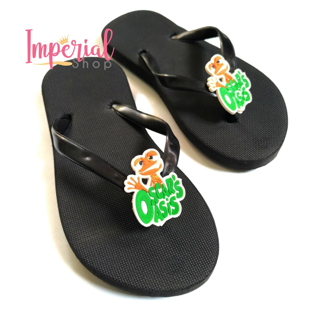 cute black slippers