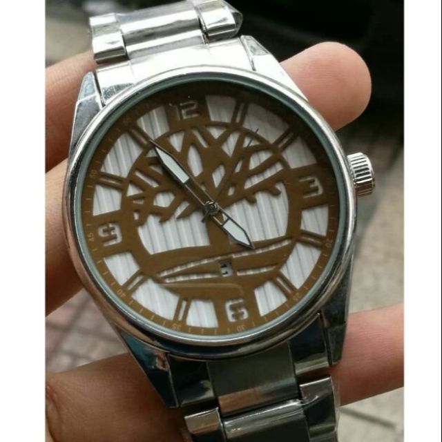 timberland stainless steel watch