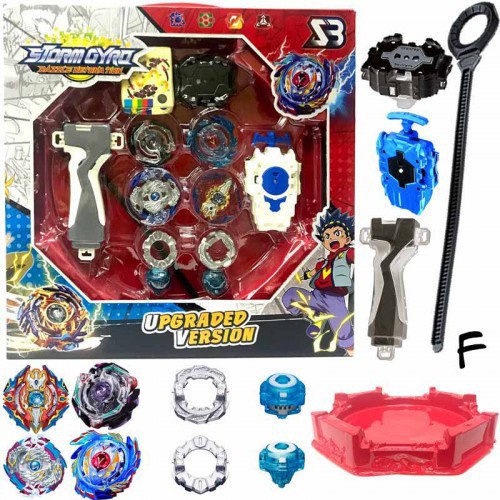 Beyblade Burst SB B-117 B-120 B-121 B-122 Dual Set In Combat Supergrip ...