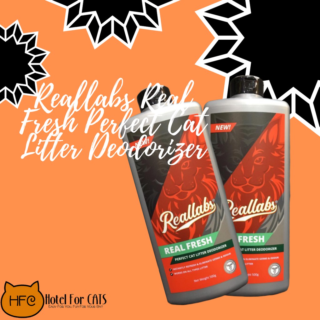 Reallabs Real Fresh Perfect Cat Litter Deodorizer Shopee Malaysia