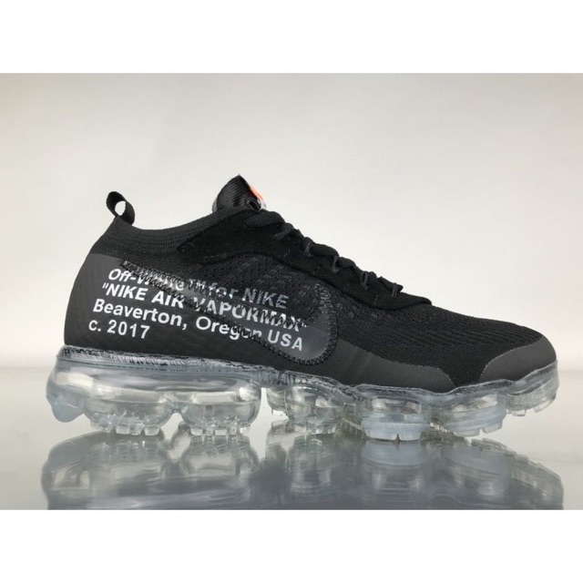 nike off white vapormax noir