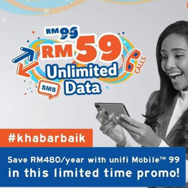 Unifi Mobile 59 Promotion Package Shopee Malaysia
