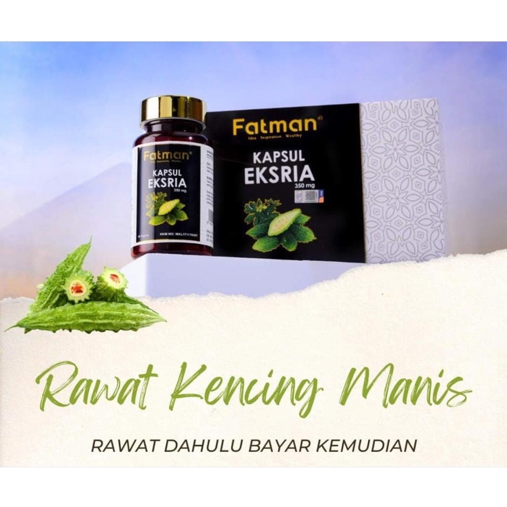 Beli Sini [ Kapsul Peria Katak Fatman Original Hq ] Peria Katak Kapsul