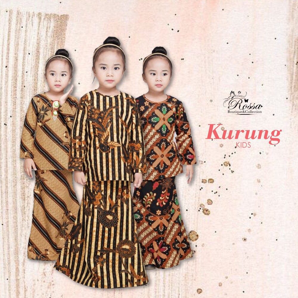 Baju Kurung Moden Batik Anak Perempuan [CLEARANCE SALE 22% OFF 