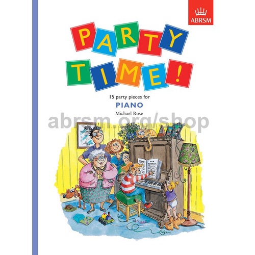 Party Time! 15 party pieces for piano music book
