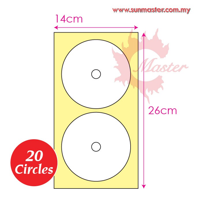 CD Sticker Label (20c) Shopee Malaysia