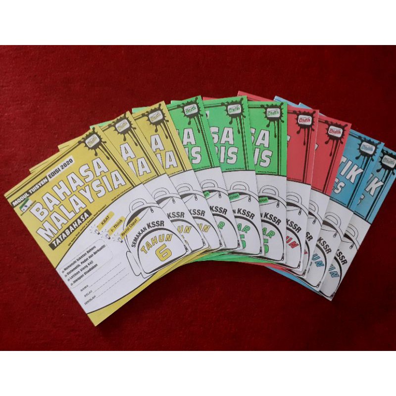 READY STOK BUKU LATIHAN DIDIK TAHUN 6 BAHASA INGGERISH/BAHASA 