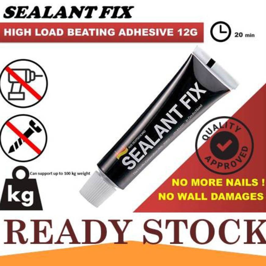 🐸READY STOCK🐸 Sealant Fix 12g Super Strong Metal Adhesive Sealing Glue
