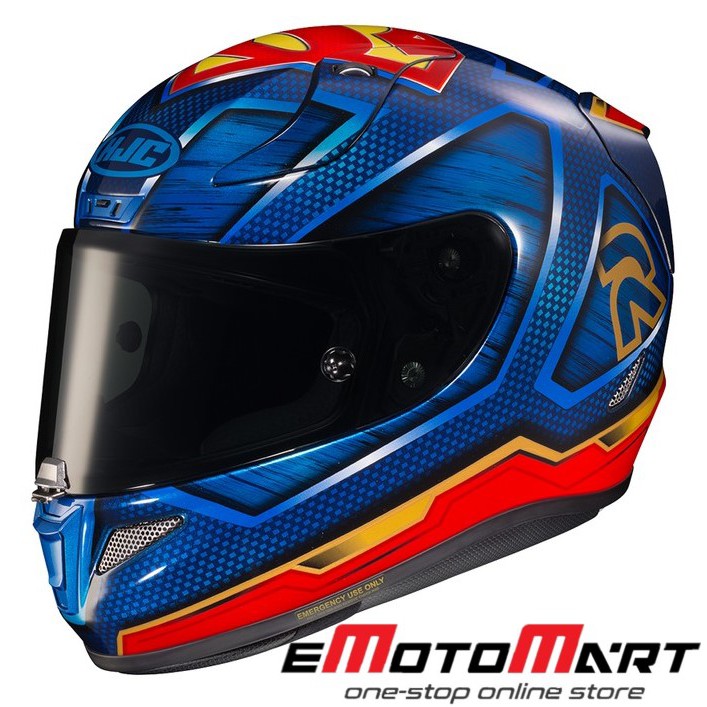 [100 ORIGINAL] Helmet HJC RPHA 11 Superman MC21 [JPJ APPROVED