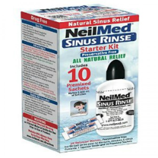 Neilmed Sinus Rinse Starter Kit (1 Bottle + 10 Sachets) | Shopee Malaysia