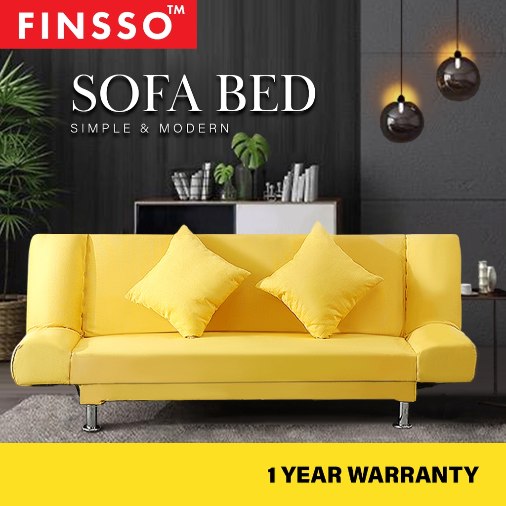 FINSSO: IDRIS Living room 2 in 1 Foldable Sofa Bed (3 ...