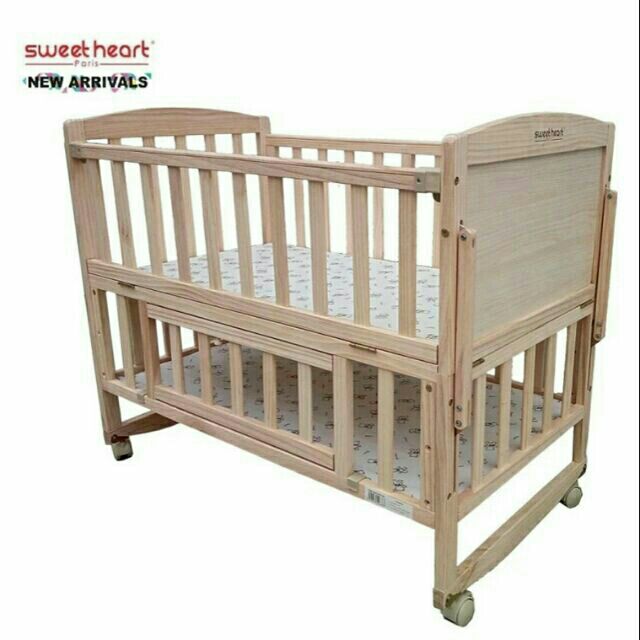 wooden cot for sale