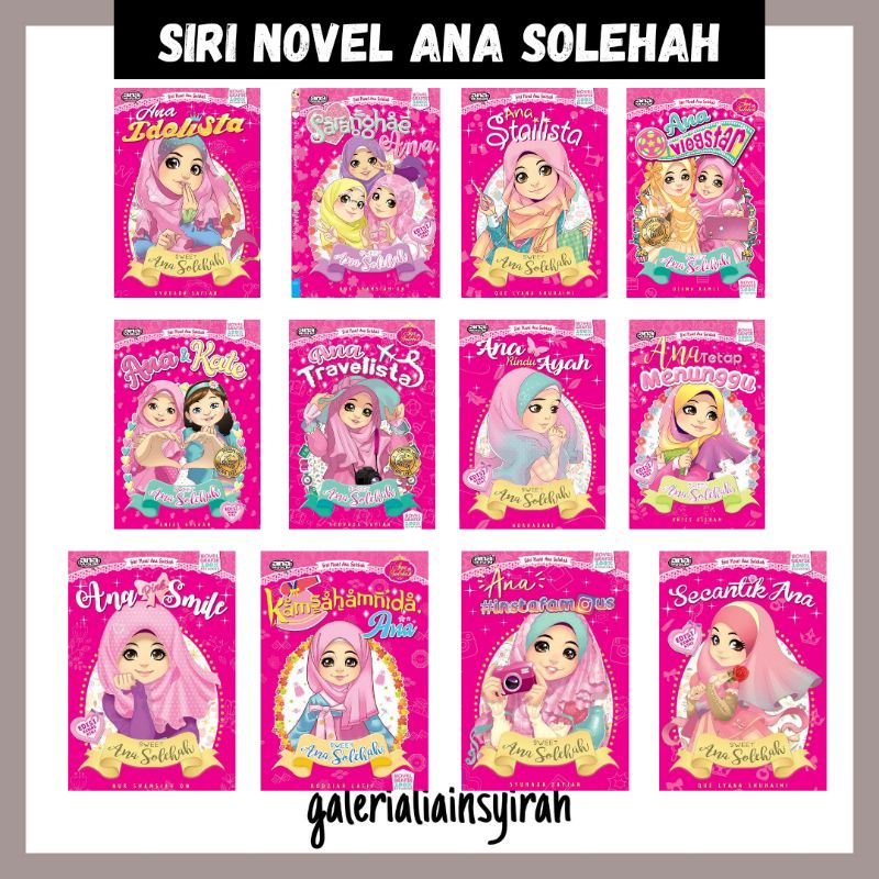 Buy Novel Ana Solehah Novel Kanak Kanak Novel Remaja Buku Cerita Ana Muslim Seetracker Malaysia