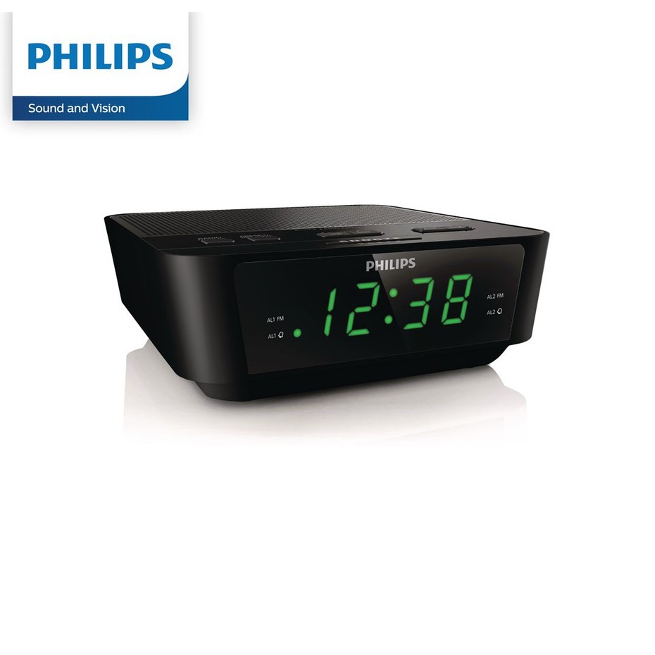 How To Set Alarm On Philips Clock Radio Aj3116m | Unique Alarm Clock