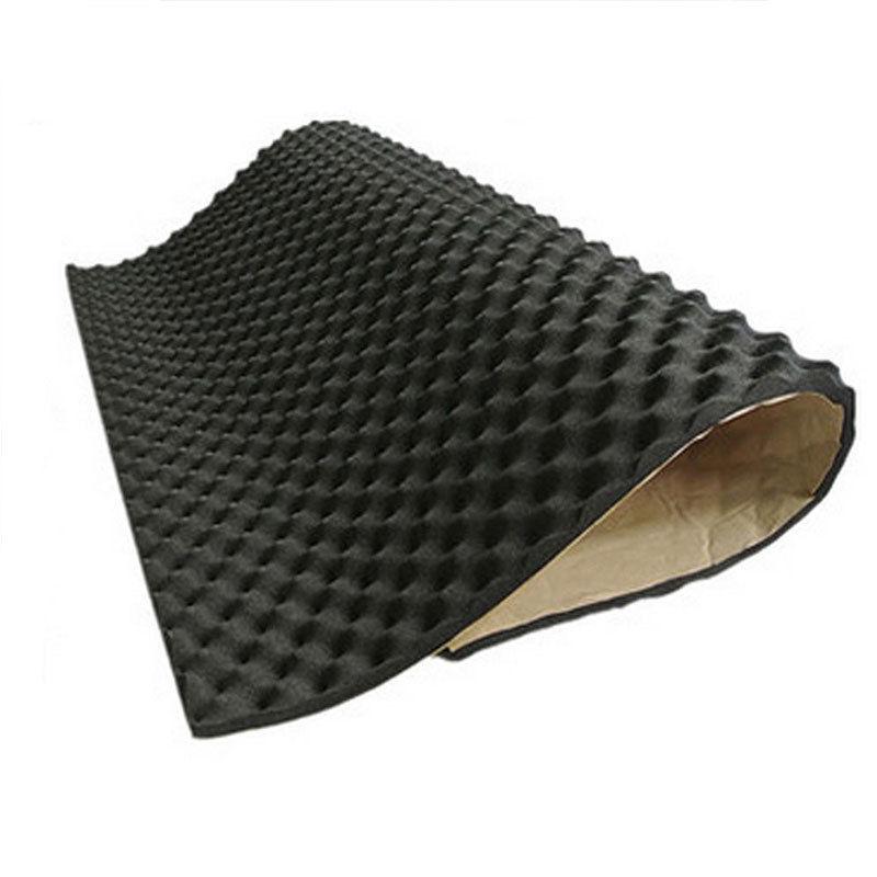 Portable Insulation Acoustic Dampening Foam Black 100*50*2cm Subwoofer
