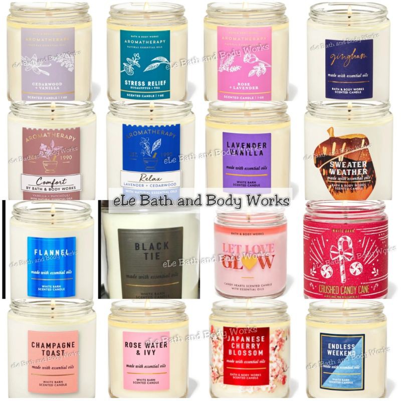 one wick candles bath and body works