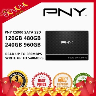 PNY CS900 120GB / 240GB / 250GB / 480GB / 960GB 2.5 ” SATA SSD similar AS340 A400 SU630 SU650 SSD PLUS SILICON POWER A55