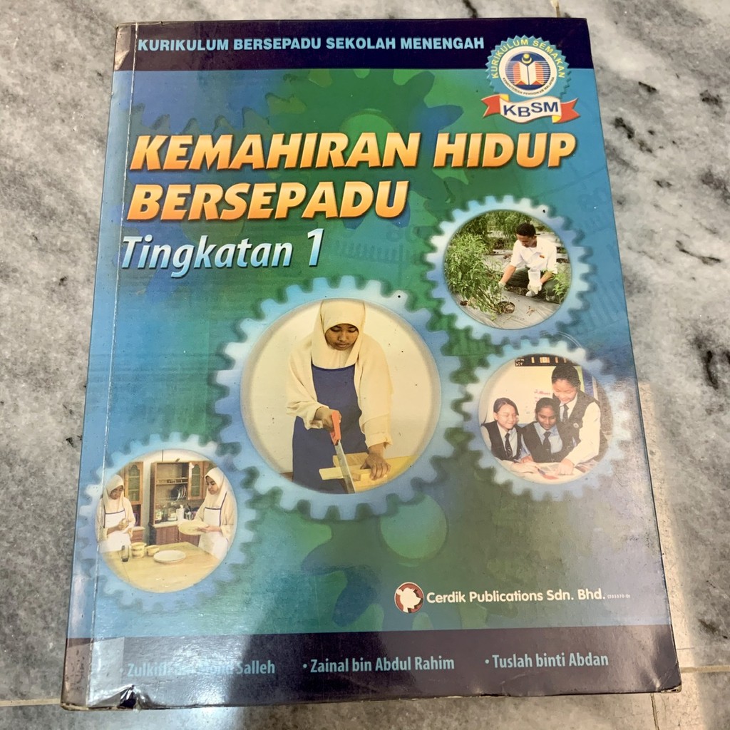Second Hand Kbsm Kemahiran Hidup Bersepadu Tingkatan 1 Buku Teks Shopee Malaysia