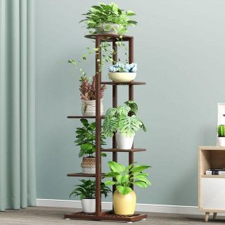 Rak pasu  bunga  bertingkat  besi iron flower pot stand  shelf 