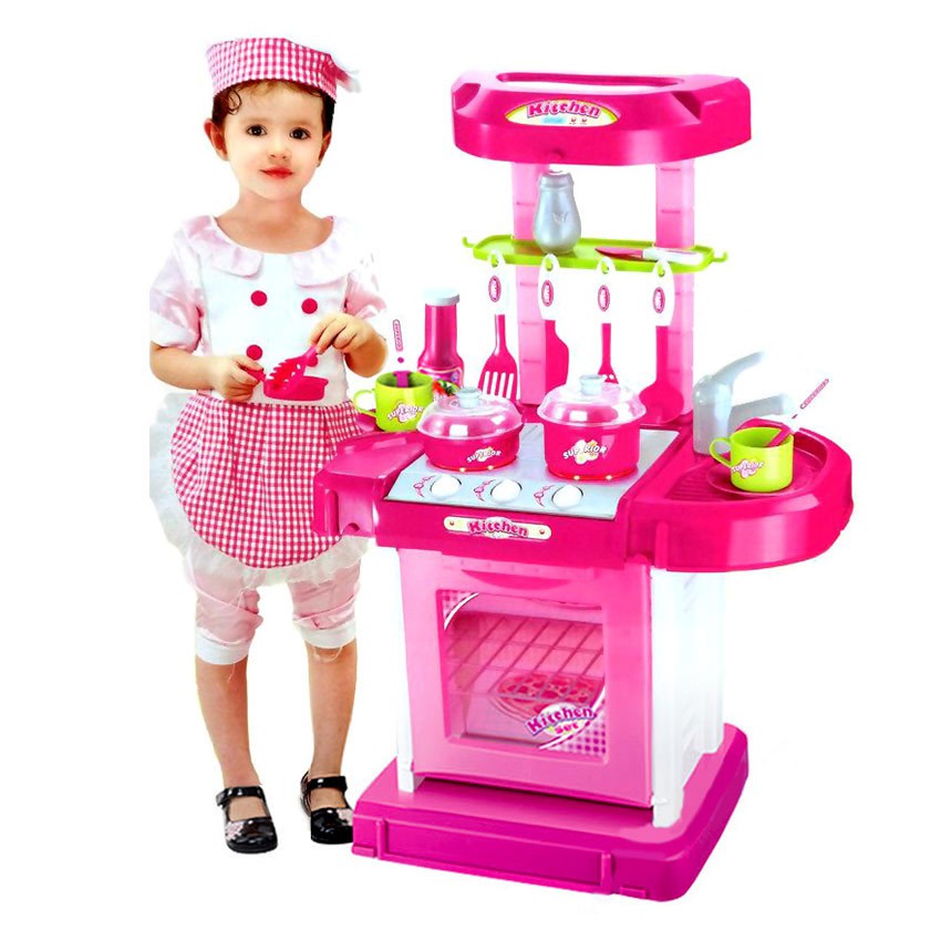 portable kitchen play set