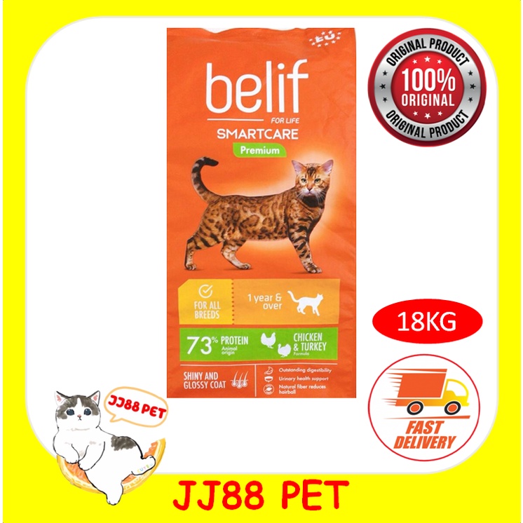 Belif Premium Cat Food 18kg Cat Food(New Stock) | Shopee Malaysia