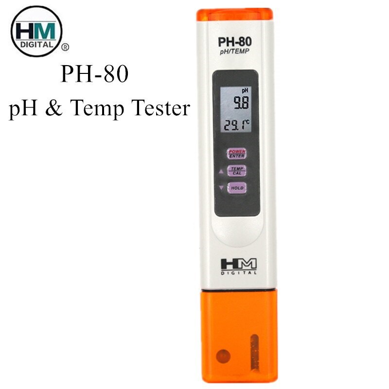 HM Digital PH-80 Digital PH Tester PH and Temperature Tester ...