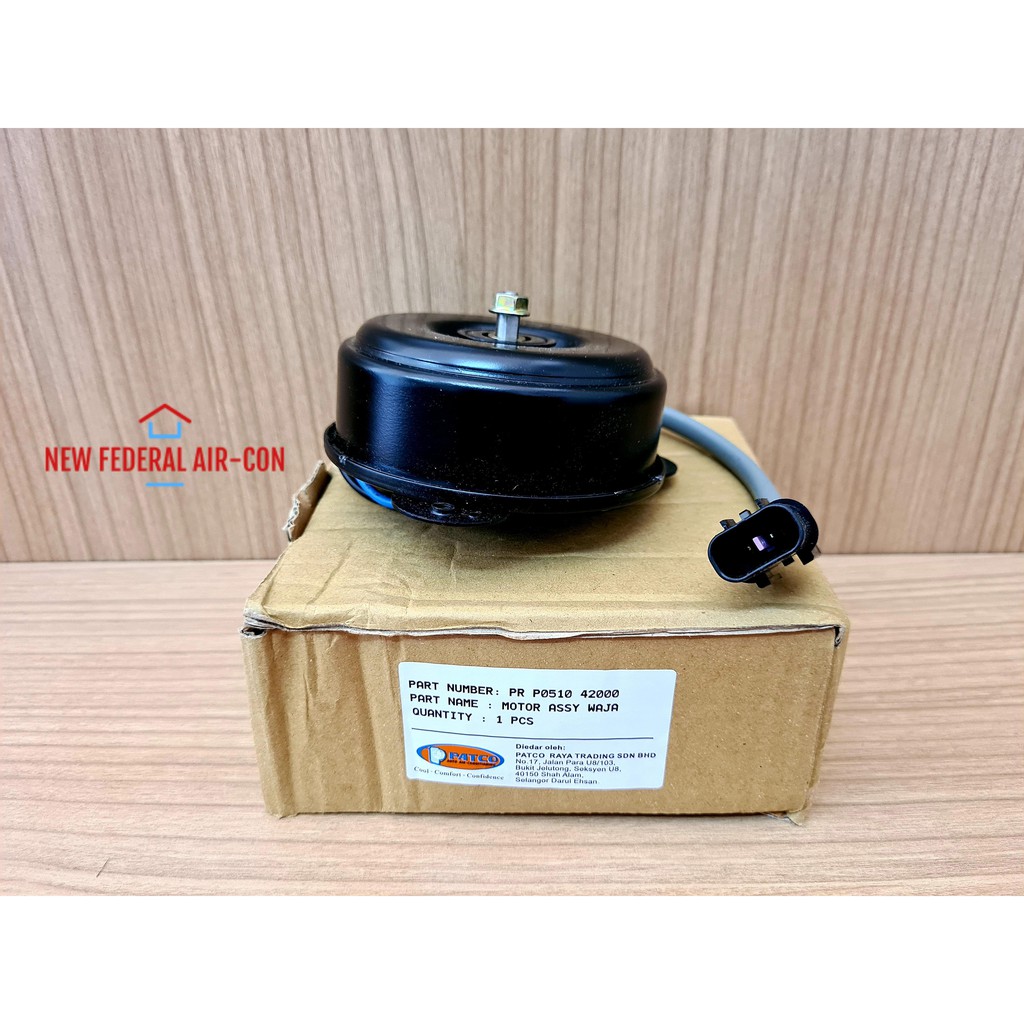 @(ORIGINAL) PATCO PROTON WAJA FAN MOTOR - P0510-42000 | Shopee Malaysia