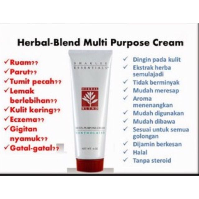 cream herbal shaklee