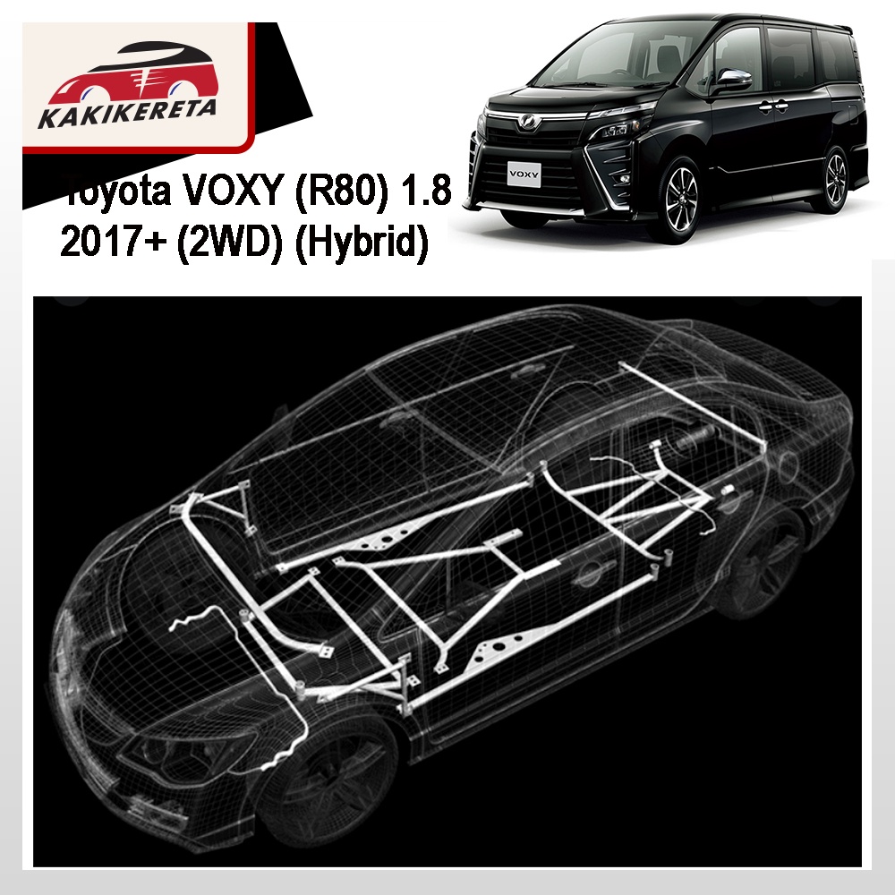 Toyota VOXY (R80) 1.8 2017+ (2WD) (Hybrid) 100%Original Ultra Racing ...