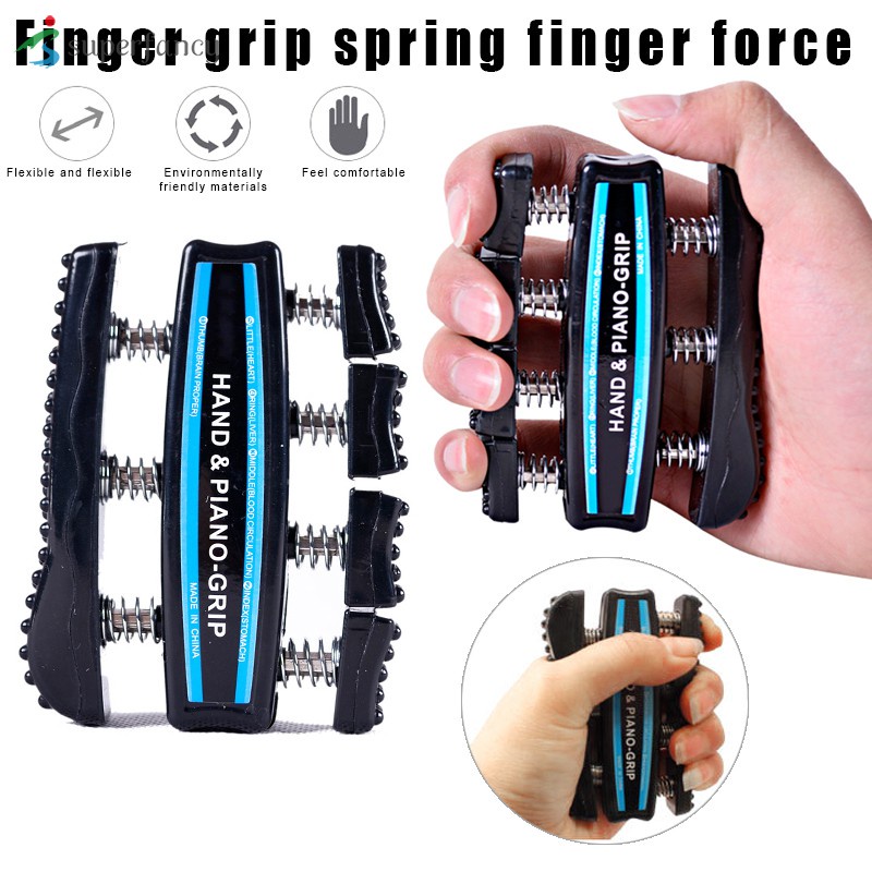 Hand Exerciser Finger Strengthener Hand Piano Grip Spring-Loaded Finger ...