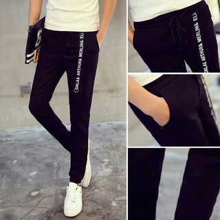 vanquish utility cargo tapered black joggers