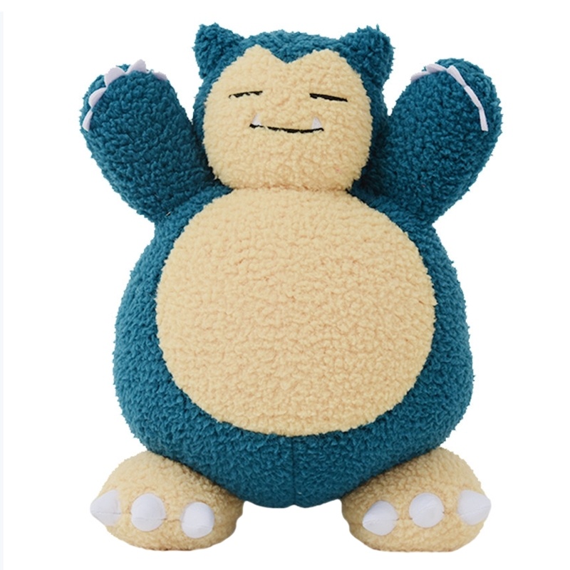 Pokemon Curly Snorlax Plush Stuffed Toy 11