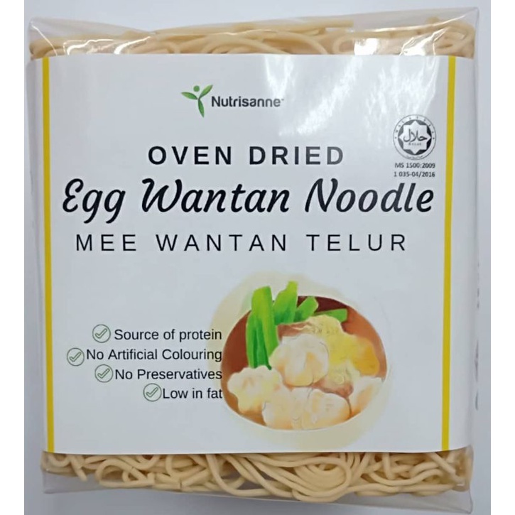 Buy Oven Dried Egg Wantan Noodle Halal Mee Wantan Kering Seetracker Malaysia