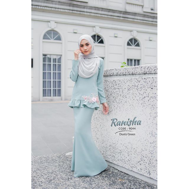 baju kurung moden cape