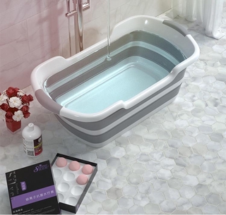 Baby Shower Baby Bath Tubs Folding Bath Tub Tab Mandi Bayi | Shopee